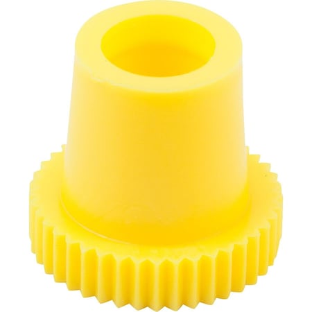 Kipp Folding Screw Cap, 12 mm Dia, Yellow, Polyethylene K1133.913